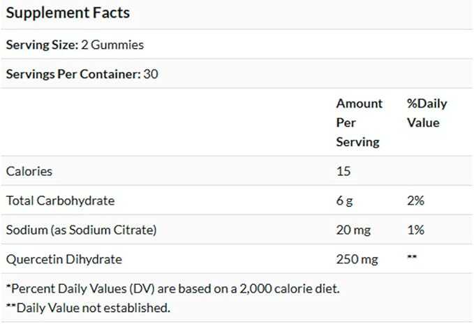 Trace Minerals Quercetin - Antioxidant Supplement Supports Immune & Cellular Health - Essential Nutrients Supplement Supports Mineral Absorption & Cardiovascular Health - Mango, 60 Gummies