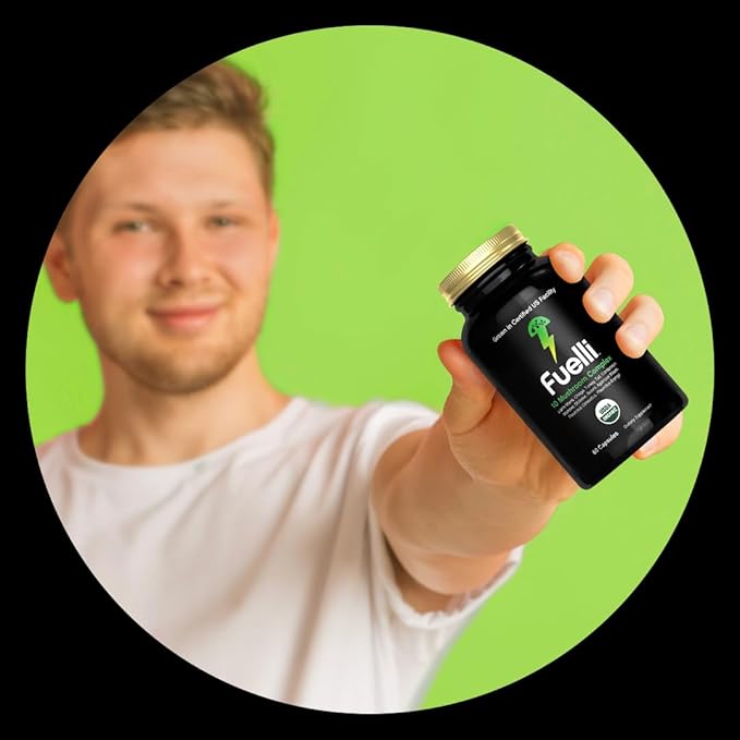 Mushroom Complex Supplement | 60 Organic Capsules | 10-in-1 Blend | with Lion’s Mane, Chaga, Turkey Tail, Cordyceps, Maitake, Shiitake, Reishi, & More | Grown in a Certified US Facility