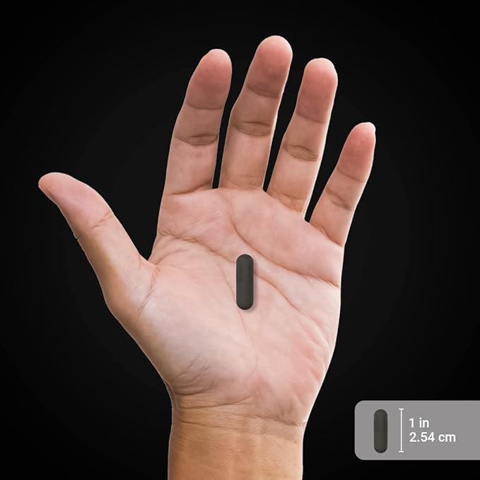 Piping Rock Activated Charcoal Pills | 780 mg | 180 Capsules | from Coconut Shells | Non-GMO, Gluten Free Supplement