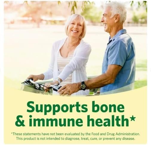 Vitamin D3 5000iu, 125 mcg per Softgel, Healthy Muscle Function, and Immune Support, Non-GMO, Gluten Free and Dairy Free Vitamin D Supplement, 250 Count