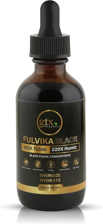 Trace Mineral Drops (200 Servings)(Flavorless) – 74 Trace Minerals from Pure Humic & Pure Fulvic Acid – Concentrated, Plant-Based, Trace Minerals Supplement with Electrolytes & Alkaline pH