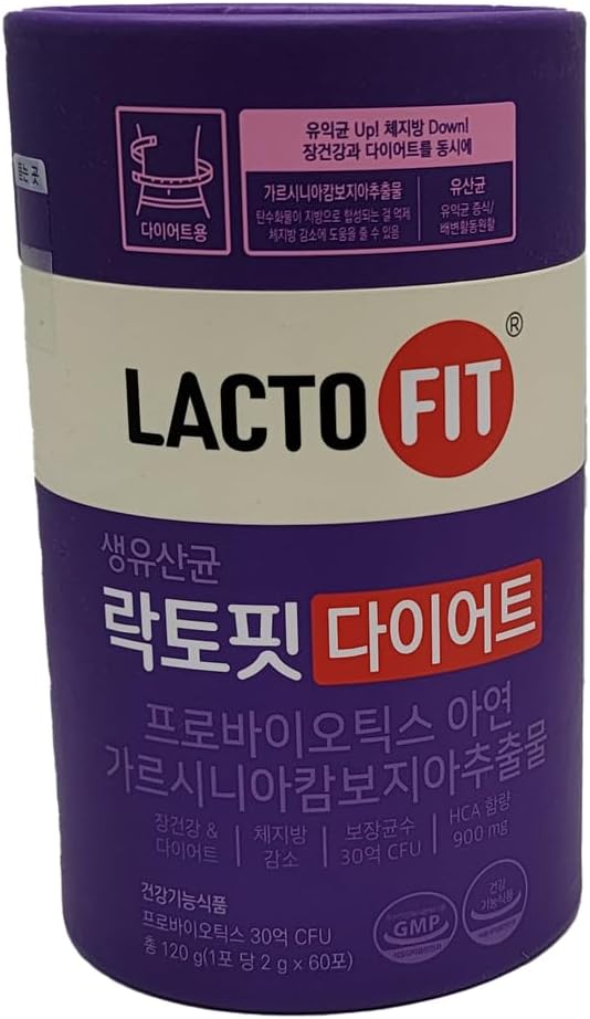 Probiotic Lactofit Diet 2g x 60 Pouch Garcinia Cambogia Extract 생유산균 락토핏 다이어트