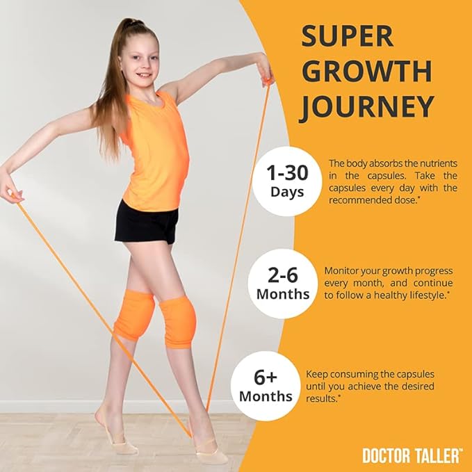 NuBest Doctor Taller - Height Growth Formula - Supports Height Growth and Immunity - Keto with Calcium, Vitamin D3, Vitamin K2, Amino Acids & Herbs for Children (8+) - 3 Pack | 3 Month Supply