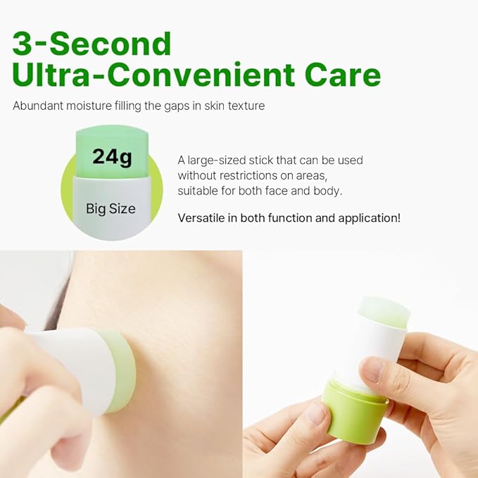 Ariul Green Vitamin C Multi Balm Soothing Stick – 15 Multi-Vitamins & 80% Water Essence for Hydration & Skin Barrier Care, pH-Balanced Vegan Formula, Korean Skin Care, 24g / 0.85 oz