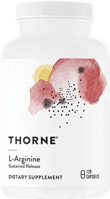 THORNE L-Arginine Sustained Release (Formerly Perfusia-SR) - Support Heart Function, Nitric Oxide Production, and Optimal Blood Flow* - 120 Capsules - 60 Servings