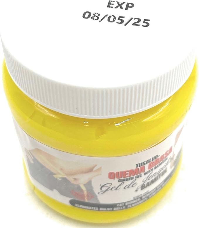 Ginger & Bamitol Slimming Body Gel – Natural Fat Reducer, 8.45 fl oz