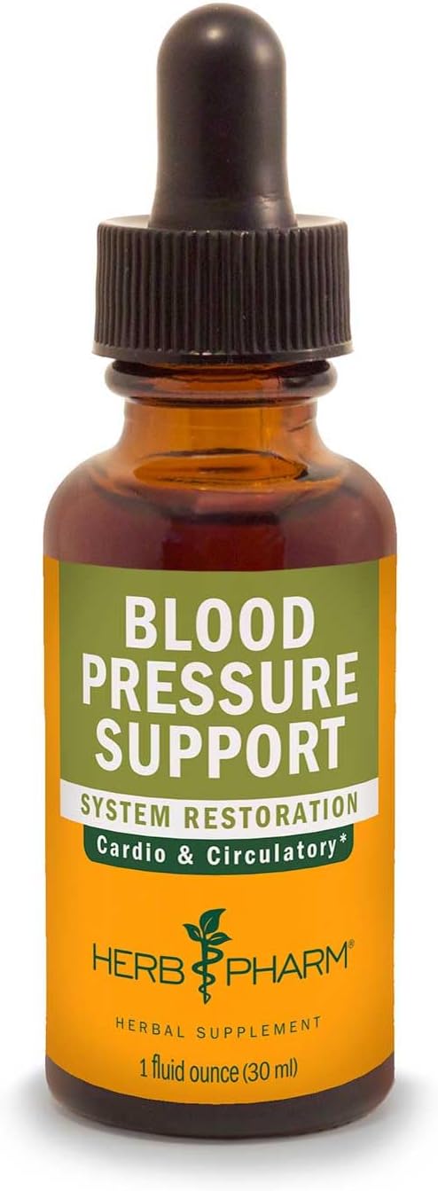 Herb Pharm Blood Pressure Support Liquid Formula for the Cardiovascular and Circulatory Systems - 1 Ounce (FLINDEN01)
