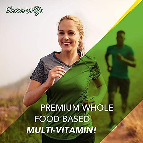 Natures Plus Source of Life Prenatal - 800 mcg Folate, 90 Vegetarian Tablets - All Natural Prenatal Vitamin & Minerals with Iron & Calcium - Optimal Health & Energy - Gluten-Free - 45 Servings
