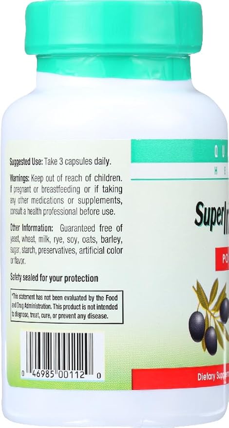 Quantum Health, Super Immune Vegetarian Capsule, 90-Count Packages (Pack of 2)