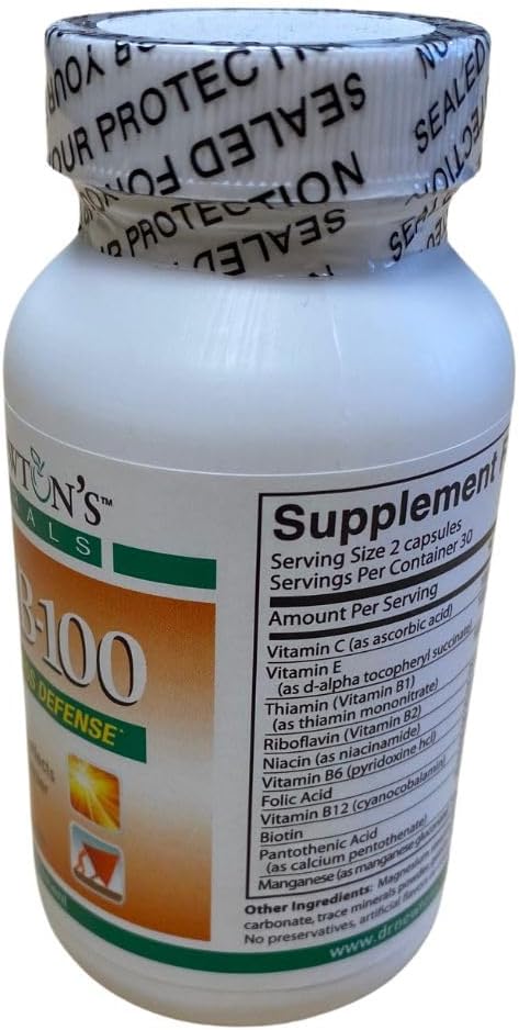 Vital B100 Vitamin B Complex Supplement 60 Capsules