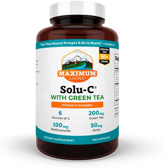 Solu-C with Green Tea, 120 Capsules