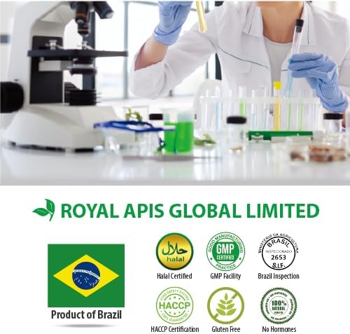 Official Distributor - 5 Bottles of Apiario Silvestre Brazilian Green Bee Propolis Liquid Glycolic Extract-Non Alcoholic, Wax Free, Sugar Free (PG)