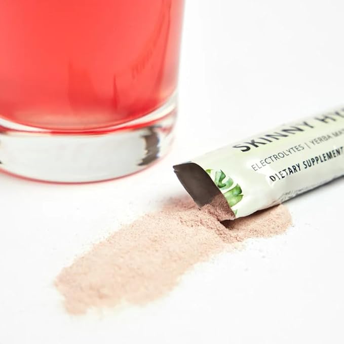 It Works! Skinny Hydrate - Summer Splash | Fat-Burning Hydration Blend with Green Tea & Green Coffee Extracts | Energizing, Replenishing & Wellness Boosting | 15 Single-Serve Packets (7.3g Each)