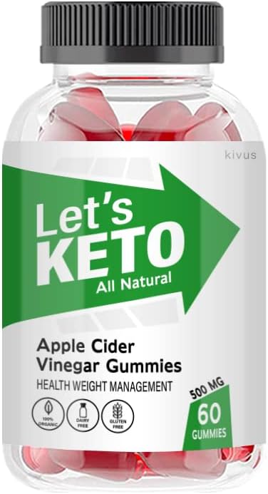 kivus Let’s Keto Gummies - Let’s Keto ACV Gummies (Single, 60 Gummies)