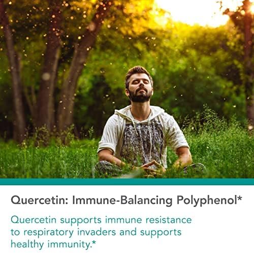 Nutricology Quercetin 300 Dietary Supplement - Immune Support, Stabilized with Antioxidants, Bioflavonoid, Mast Cell, Hypoallergenic, Delayed-Release, Vegetarian Capsules - 60 Count