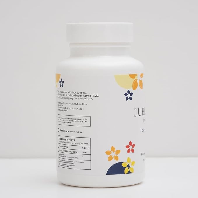 Jubilance PMS Support - Oxaloacetate PMS Relief Vitamin for Women (New Look, Same Clinically Proven Formula)