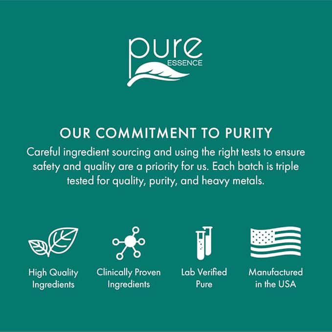 PURE ESSENCE LABS Whole-C Whole Food Vitamin C - Best Immune Support - Organic & Nature Vitamins - Immunity Booster & Dietary Supplements (30 Tablets)