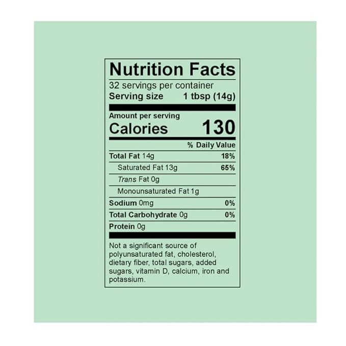 Omega Nutrition Coconut Oil, 454-Grams