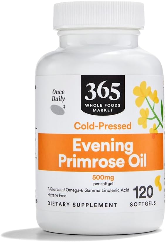365 by Whole Foods Market, Evening Primrose Oil 500mg, 120 Count