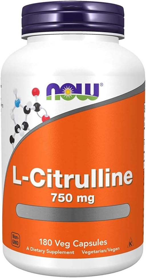 Now Foods L-Citrulline 750 mg - 180 Capsules