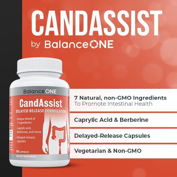Balance ONE 3-in-1 Bundle | Probiotic, CandAssist, Liver One | 15 Billion CFU Probiotic | Natural Cleanse with Caprylic Acid | Liver Support with Milk Thistle