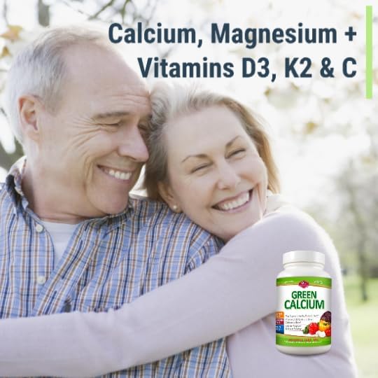 Olympian Labs Calcium Plus Magnesium, Formulated with Vitamin C, K2 & D3, 100 Tablets Supporting Healthy Bones & Teeth