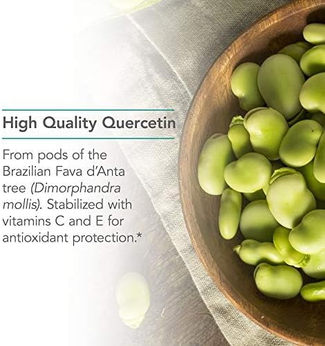 Nutricology Quercetin 300 Dietary Supplement - Immune Support, Stabilized with Antioxidants, Bioflavonoid, Mast Cell, Hypoallergenic, Delayed-Release, Vegetarian Capsules - 60 Count