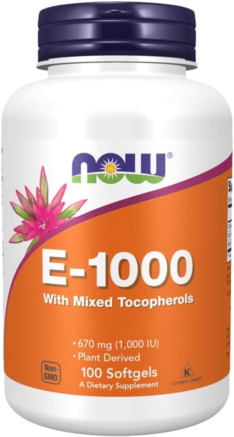 E-1000 100% Mixed Tocopherols 100 sgels
