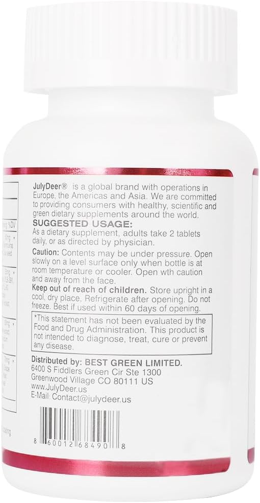 One Daily Tablet Multivitamin for Women - Complete Multimineral with Vitamin A, C, D, E and B-Complex, Zinc & More for Women's Immunity, Hair, Skin & Nails, Digestion + Vegetarian - 2 Bottles
