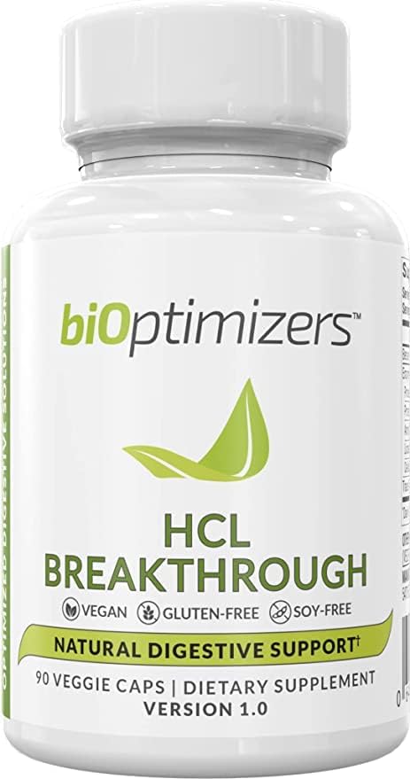 BiOptimizers - P3-OM (60 Capsules) and HCL Breakthrough (90 Capsules) Supplement Bundle