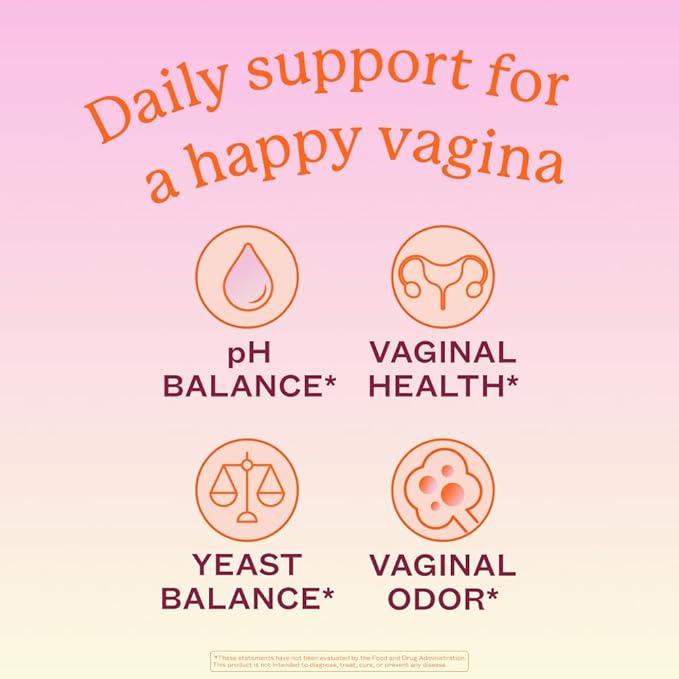 Cheeky Bonsai Vaginal Probiotic for Women pH Balance with Maximum Support 50 Billion CFU Probiotics - 8 Unique Strains for Her - Lactobacillus Blend - 60 Cap