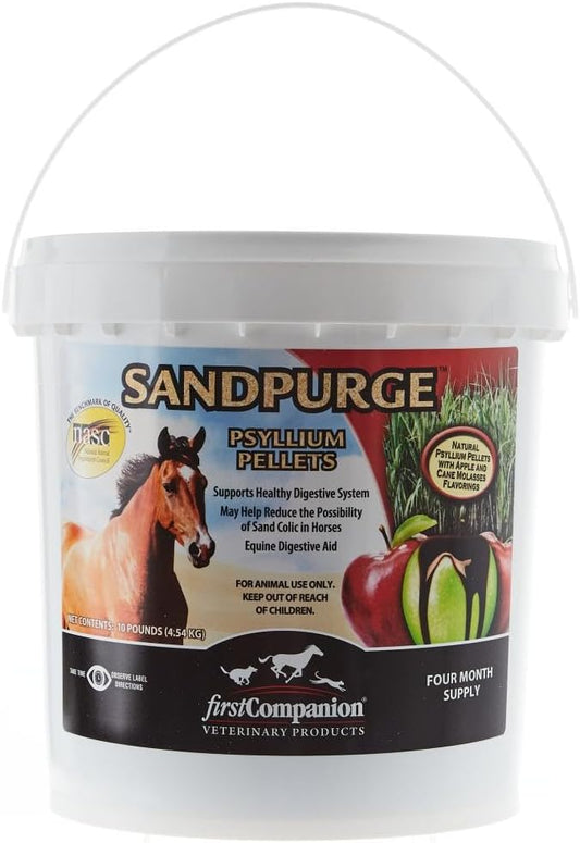 First Companion SandPurge Psyllium Pellets 10lb