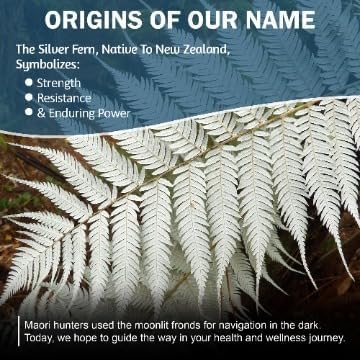 Silver Fern Stress Complex Supplement - with Caffeine - Sleep, Worry, Mood & More - with Saffron Supplements, L-Theanine Supplement, and Myo-inositol - Natural Stress Relief Supplement - 30 Servings