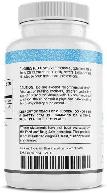 Magnesium Glycinate for Relaxation and Muscle Support, 30 Day Supply