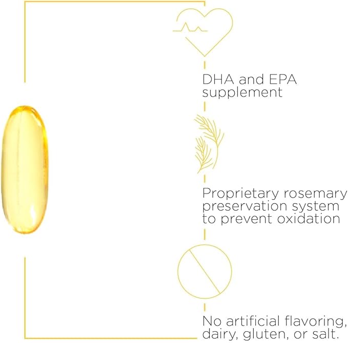 Integrative Therapeutics Pure Omega Ultra HP 1392 mg- Omega-3 Fatty Acid Supplement from Fish Oil - Supplement with EPA and DHA - Gluten-Free - Sustainably Sourced - 90 Softgels