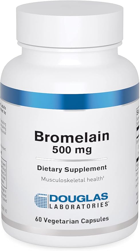 Douglas Laboratories Bromelain | 500 mg - Supports Musculoskeletal System | 60 Capsules