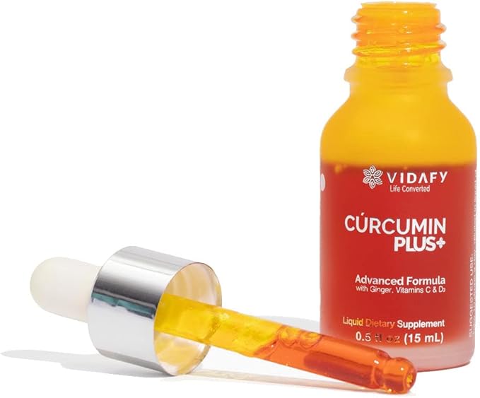 Turmeric Curcumin Plus - 15 ml Liquid Drops Curcumin Supplements