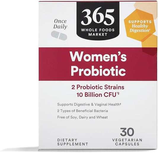 365 by Whole Foods Market, Women's Probiotic, 10 Billion CFU, 30 Count