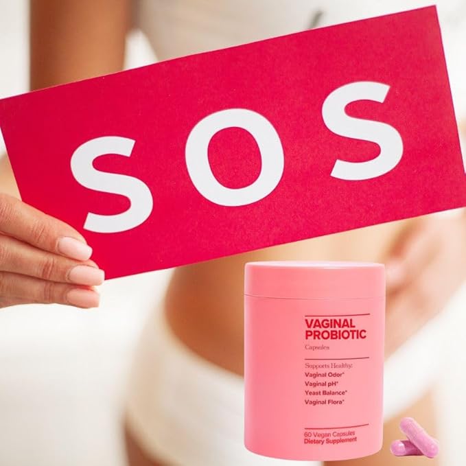 Probióticos vaginales para Mujeres, equilibrio de pH con prebióticos y mezcla de probióticos Lactobacillus, suplemento de salud Vaginal para Mujer, promueve el olor Vaginal saludable y la Flora (1)
