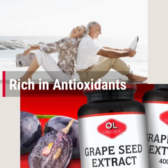 Olympian Labs Grape Seed Extract 400mg Vegan Capsules | Supports Heart & Immune Health, Antioxidant - 100 Count