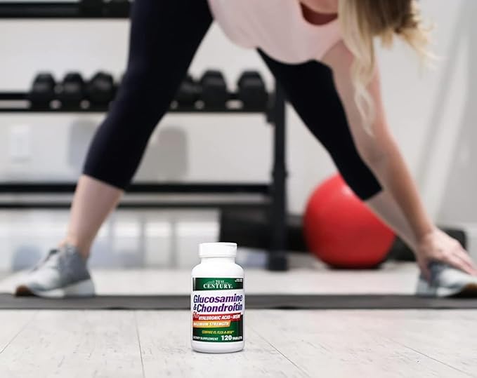 21st Century Glucosamine and Chondroitin Plus Tablets, 120 Count
