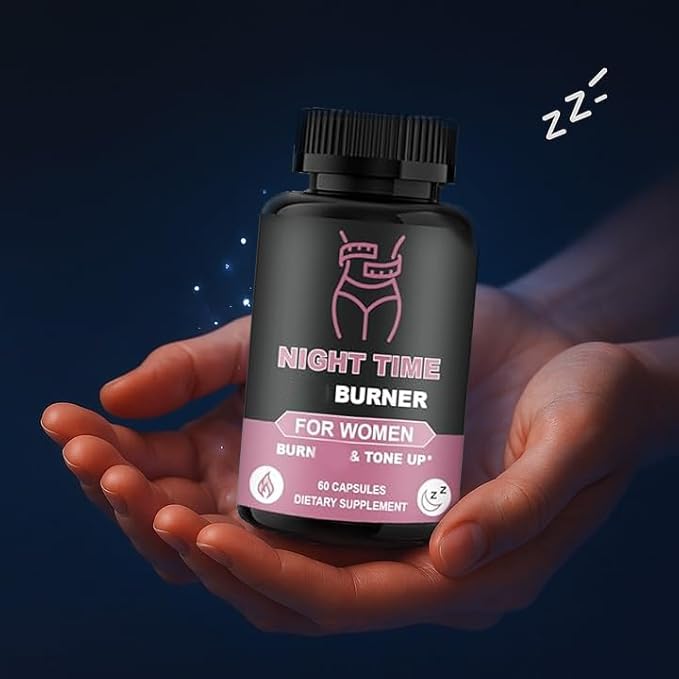 Nighttime Burner for Women, Night Time Burner Capsules, Night Time Burner Pills, Night Time Capsules for Women with Green Coffee
