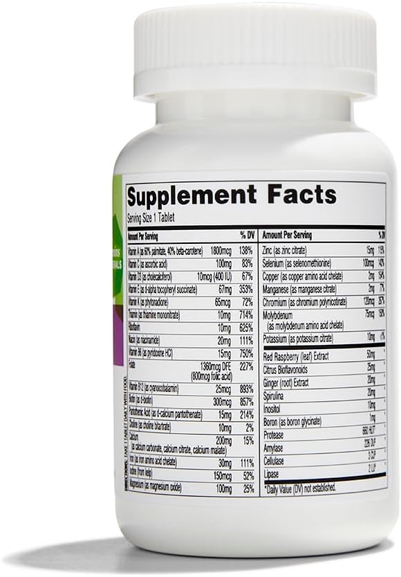 365 by Whole Foods Market, Multi Prenatal One Daily, 90 Tablets (Pack of 2)