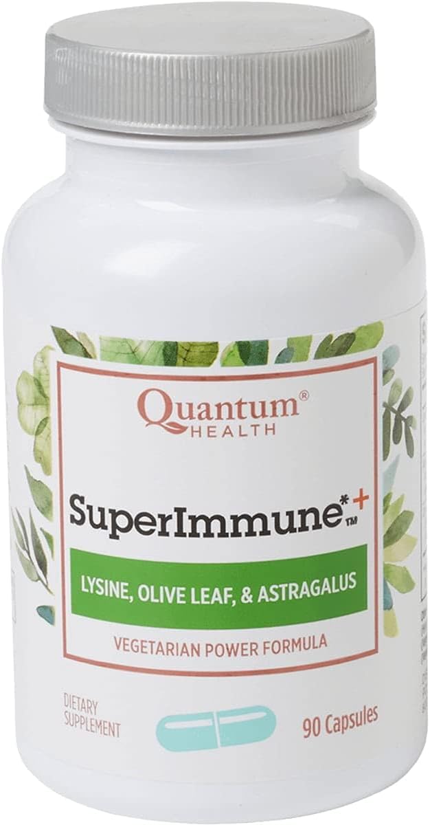 Super Immune Plus Lysine - 90 vegicaps,(Quantum Health)