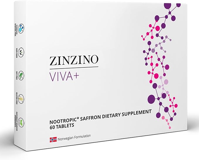 Viva + - Contains Iodine, Vitamin C and Magnesium, Promotes Restful Sleep, Improves Concentration, Learning, Memory and Reasoning - 60Tablets