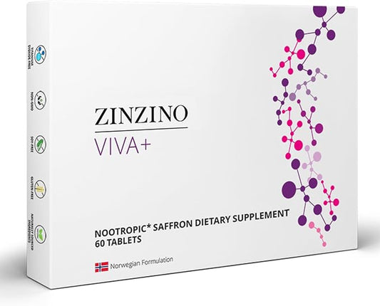 Viva + - Contains Iodine, Vitamin C and Magnesium, Promotes Restful Sleep, Improves Concentration, Learning, Memory and Reasoning - 60Tablets