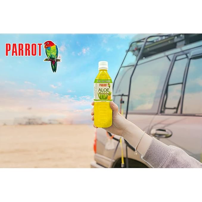 Parrot Brand Aloe Pineapple 16.9 fl.oz.(Pack of 10)