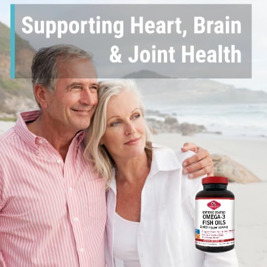 Olympian Labs Enteric Coated Omega 3 Fish Oils, 2000 mg per serving/ 60 servings, 120 Softgels