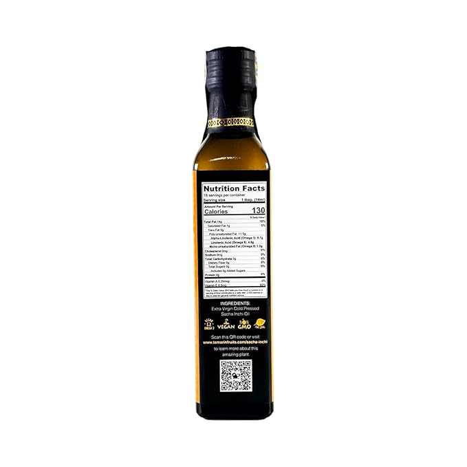Plant-Based Omega-3 Sacha Inchi Oil
