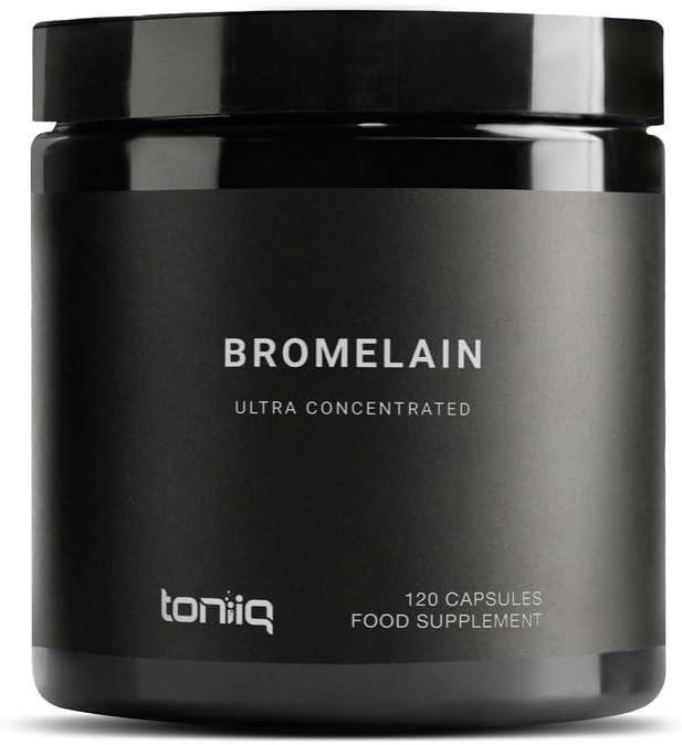 Ultra High Strength Bromelain 500mg - 3600 GDU/Gram - Highly Concentrated and Bioavailable - Third-Party Tested Formula - 120 Vegetarian Capsules - 120 Servings Per Container - Bromelain Supplement
